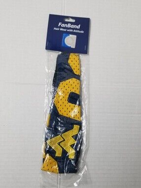 NWT IN PACKAGE LITTLE EARTH PRODUCTIONS WEST VIRGINIA FAN BAND